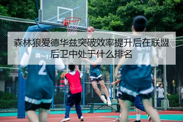 森林狼爱德华兹突破效率提升后在联盟后卫中处于什么排名（kaiyun）